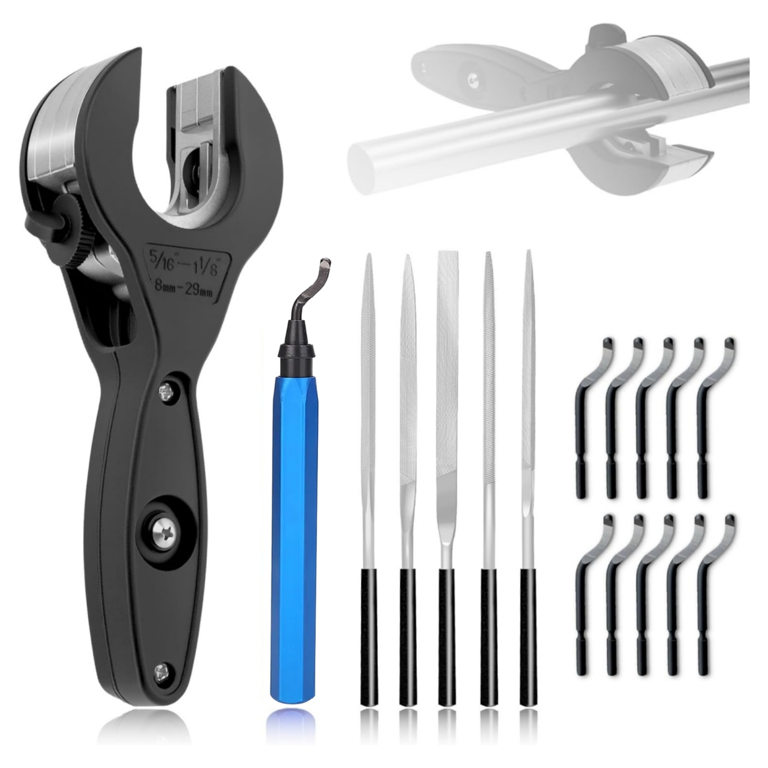 Pipe Cutter Ratchet - Çift Yönlü Boru Kesici, Ağır Hizmet