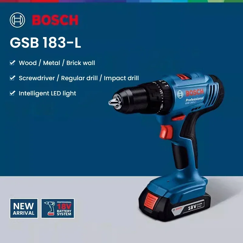 Bosch GSB183-LI 18V Şarjlı Dar - Bosch Drill Gsb 18V incelemesi ve fiyatı
